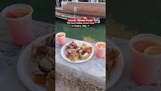 Italian Street Food You MUST Eat in Venice  #shorts