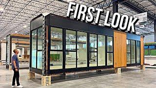 Official First Look at the Newest PREFAB HOME Factory in America!!