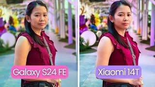 Galaxy S24 FE vs Xiaomi 14T camera comparison | Impressive!