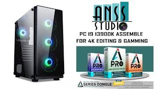 PC I9 13900K ASSEMBLE FOR 4K EDITING & GAMMING #ANSS STUDIO|#bollywood #song |Mr NIRAJ |9958589600