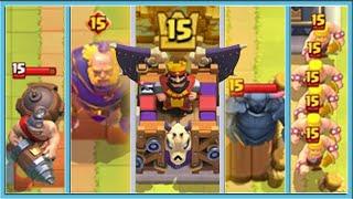  15 LVL AND EVOLUTION KILLS CLASH ROYALE