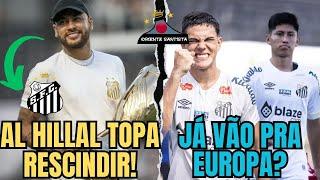 AL HILLAL TOPA LIBERAR NEYMAR + MIGUELITO E JP CHERMONT TEM INTERESSE DA ESPANHA!