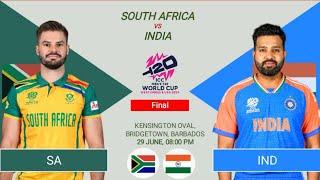 SA VS IND Fantasy Dream11 Prediction, SA VS IND 2024, SA VS IND T20 World Cup final match prediction