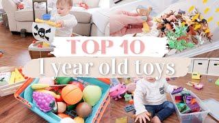 TOP 10 TOYS FOR 1 YEAR OLDS  | MOST USED TODDLER TOYS | KAYLA BUELL