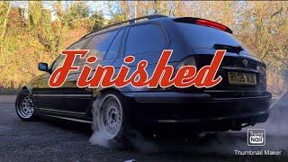 GaragE36 | E46 330 Touring Project Is Finished | Plus Bonus Drift Footage