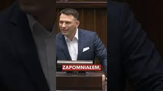 #Mentzen zapomniał co chciał powiedzieć "no kurde". Śmiech na sali sejmowej #sejm