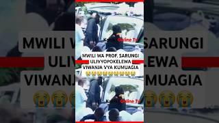 MWILI WA PROF. SARUNGI ULIVYOPOKELEWA VIWANJA VYA KUMUAGIA 