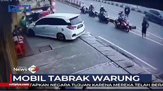 Salah Injak Pedal Rem, Sopir Minibus Tabrak Warung di Depok #SIP 25/08