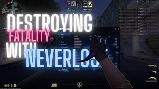 Destoying Fatality users with Neverlose + Cfg in desc