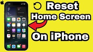 How to Reset Home Screen Layout iPhone 16 Pro/ 16 Pro Max