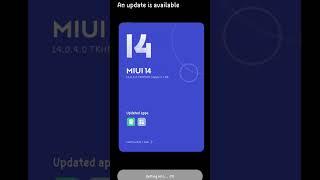 MIUI 14 Rolling Update for POCO F3 by XIAOMI #shorts #itzatech #MIUI14 #xiaomi #pocof3