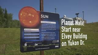 Planet Walk at the University of Alaska Fairbanks! — UAF Geophysical Institute