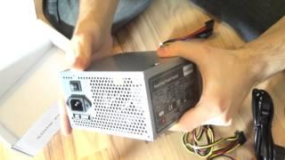 Inter-Tech SL500(A) 500W PSU Unboxing & Installation