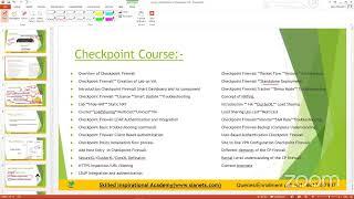 Checkpoint Firewall Demo Webinar