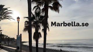 San Pedro Beach walk in the morning (Marbella’s best for power walks)
