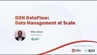 DDN DataFlow: Data Management at Scale