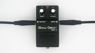 BOSS SG-1 Slow Gear Demo