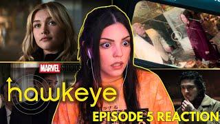 the plot THICKENS | Hawkeye Episode 5 REACTION