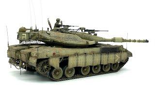 Merkava Mk.3D LIC, Meng 1/35. СБОРКА И ПОКРАСКА!