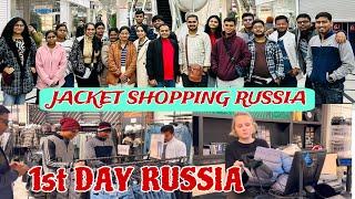 1st DAY IN RUSSIA MBBS STUDENTS SHOPPING ️ JACKETS  | JACKETS PRICE RUSSIA URAL #ural #mbbsinural