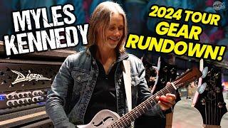 MYLES KENNEDY Guitar Gear Rundown! - 2024 'The Art Of Letting Go' Solo Tour