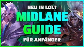 League of Legends Anfängerguide MIDLANE  | ALLES was du als NEULING rund um Mid wissen solltest!