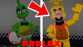 FNAF 7 ANIMATRONICS IN ROBLOX ?! Hew's Arcade And Pizza