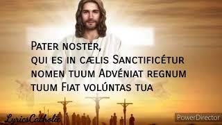 Pater Noster ( Lyrics ) Gregorian Chant