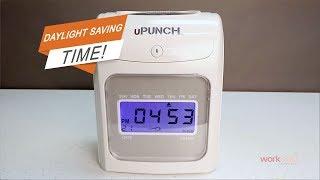 uPunch Time Clock - How to Set HN Series Daylight Saving Time