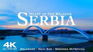 [4K] SERBIA  Drone Србија 2024 | 3 Hour Aerial Film of Belgrade Novi Sad & Sremska Mitrovica