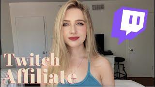 How I Got Twitch Affiliate in One Week