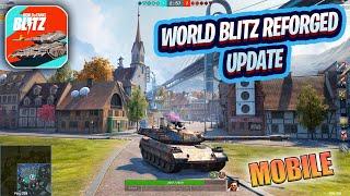 WoT Blitz Reforged Update Gameplay (iOS, Android)