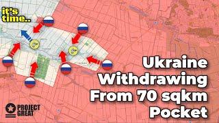 Russian Plan Worked. Ukraine Is Withdrawing From Big 70 SQKM Pocket. Front Update.