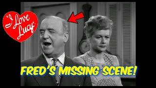 Fred Mertz's (Bill Frawley) SECRET LOST SCENE on "I Love Lucy"