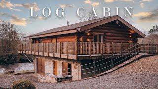 A Breathtaking Riverside Log Cabin Airbnb In The UK - [FULL TOUR]