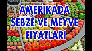 Amerikada sebze ve meyve fiyatları