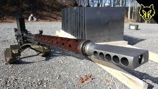 20mm Anti Tank Lahti vs 16 Steel Plates! slow motion Richard Ryan