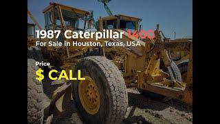 1987 Caterpillar 140G Motor Graders | MY Equipment