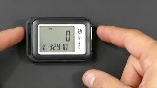 SC 3D Pedometer - How to use the Memory Log