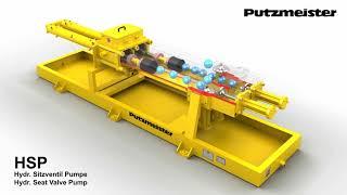 Putzmeister: HSP Sitzventil-Kolbenpumpe