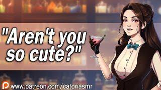 Flirty Bartender Thinks You’re Cute "I don't bite~" [Vampire] [ASMR Roleplay]