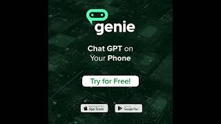 #1 AI Chatbot App - Powered by ChatGPT & GPT-4 - Genie AI