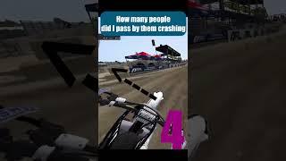 How many crashed people did I pass at Hangtown #shorts #mxb #mxbike #mxbikes #mxbikesgameplay