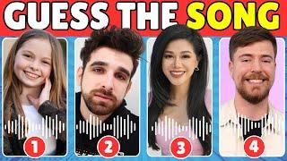 Guess Who is singing?|Spy Ninjas Quiz!  Daniel, Regina , Rebecca Zamolo, Vy Qwaint,#guesswhosinging