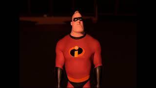 Incredibles Mr incredible breaks into Syndrome's lair