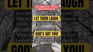 They Laughed at You… But God Is About to Shock Them All #youtubeshorts #prayer #faith #love #jesus