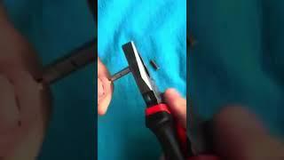 #diy #tutorial #tools #handmade #electrician #automobile #restoringoldtools #light #howto