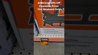 Harbor Freight Clearance Sale   Framing Nailer