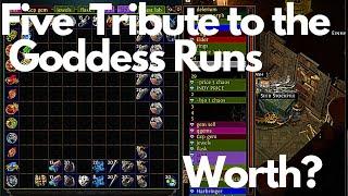 Path of Exile Tribute to the Goddess Lab runs