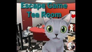 Escape game Tea Room【cat muzzle】 ( 攻略 /Walkthrough / 脫出)